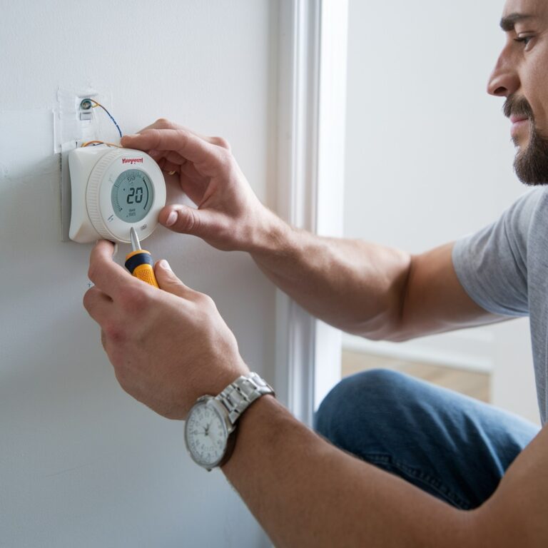 How to Install a Honeywell Non Programmable Thermostat